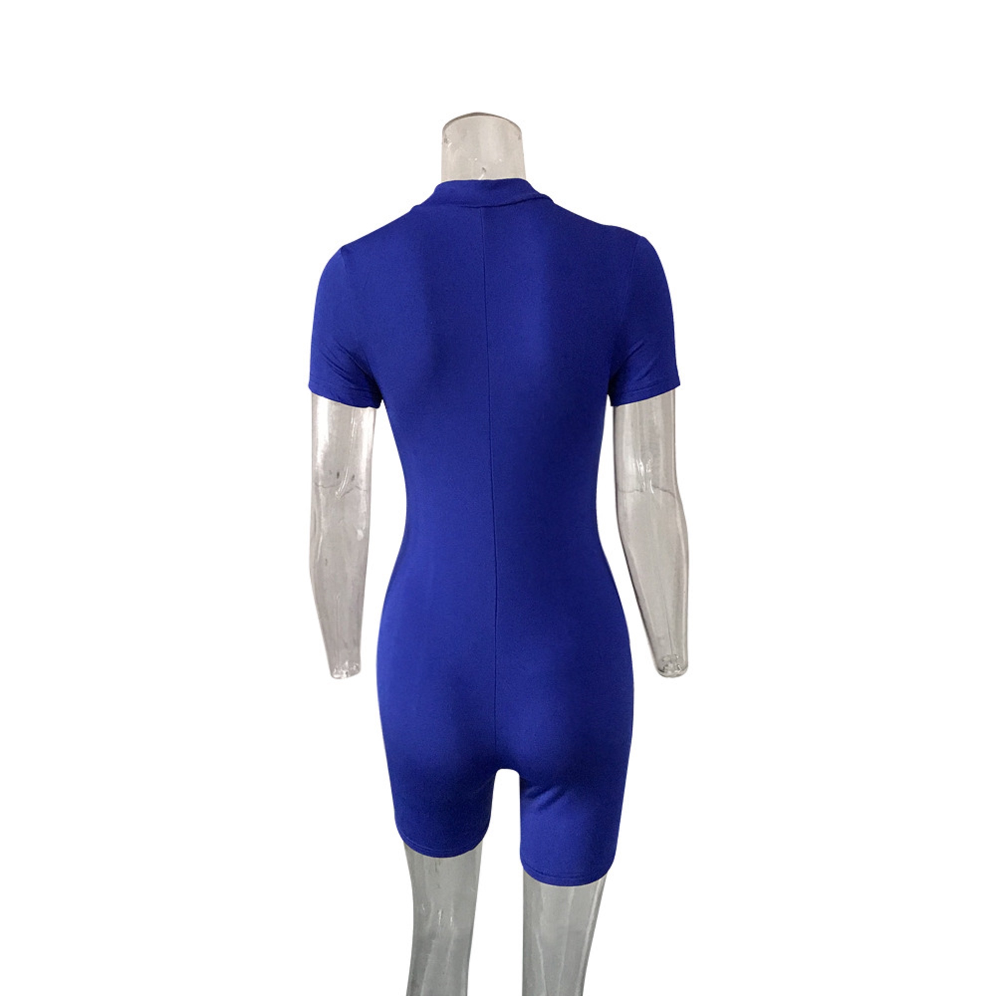 Stylish Sexy Mesh Stitching Slim-fit Jumpsuit