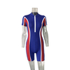 Stylish Sexy Mesh Stitching Slim-fit Jumpsuit