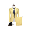 Wholesale Top High Quality Men's Slim Fit Leisure Professional Office 2-piece Set Suit