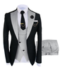 Custom Printing Logo Fashion Wedding Suits Sets For Men Turkish Mens Suits