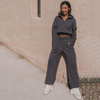High Waist Cargo Pant Hoodie Set Women Loose Tracksuit