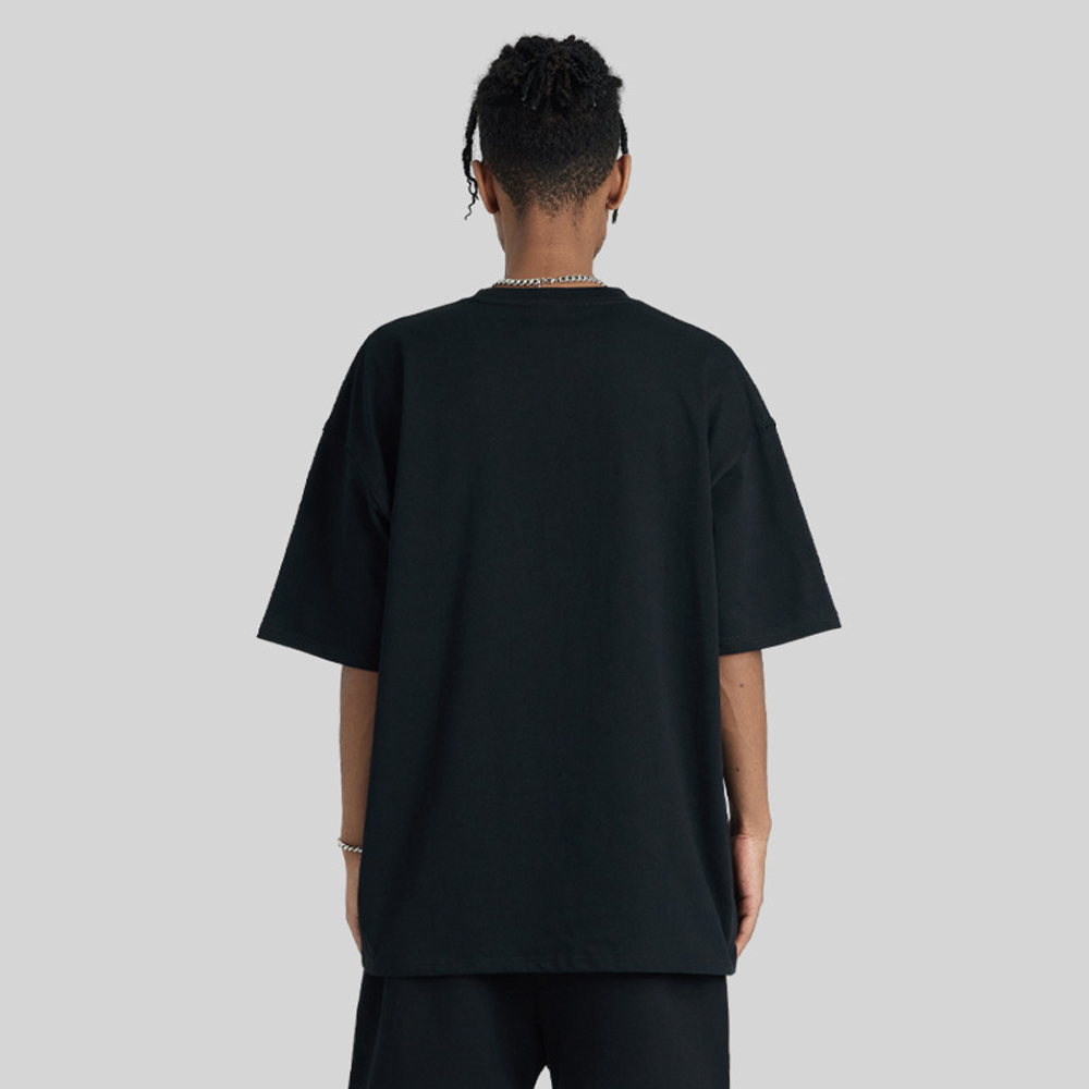  Cotton T Shirts Fashion Streetwear T Shirt Custom Logo Blank Plain Plus Size Men's T-shirts