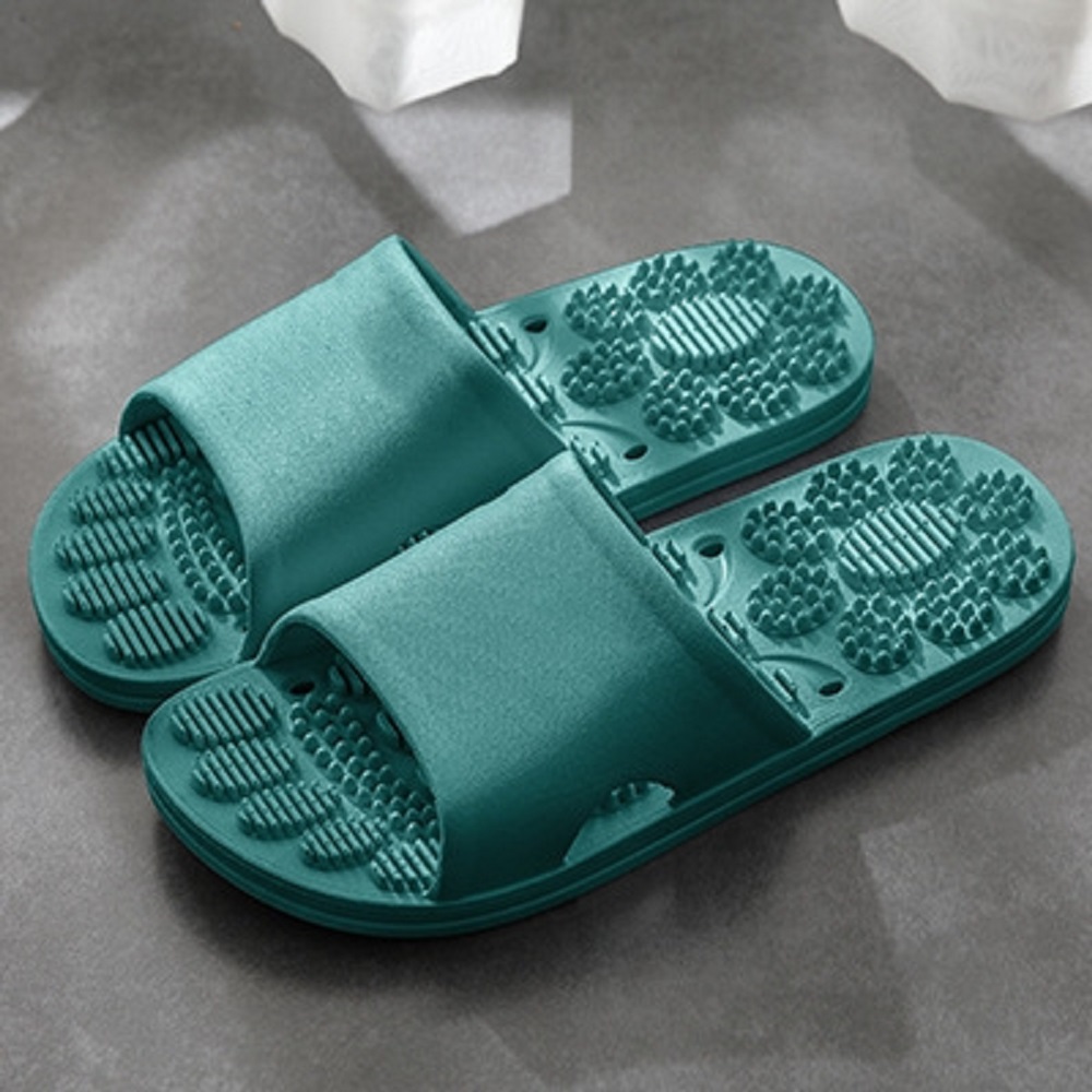 Improve Sleeping Blood Circulation Stone Therapy House Slippers Foot Massage Shoes