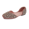 New Design Fashion Blingbling Women Pump Shoes Square Toe Comfortable Ladies Shoes Flats Loafer Shoes Women