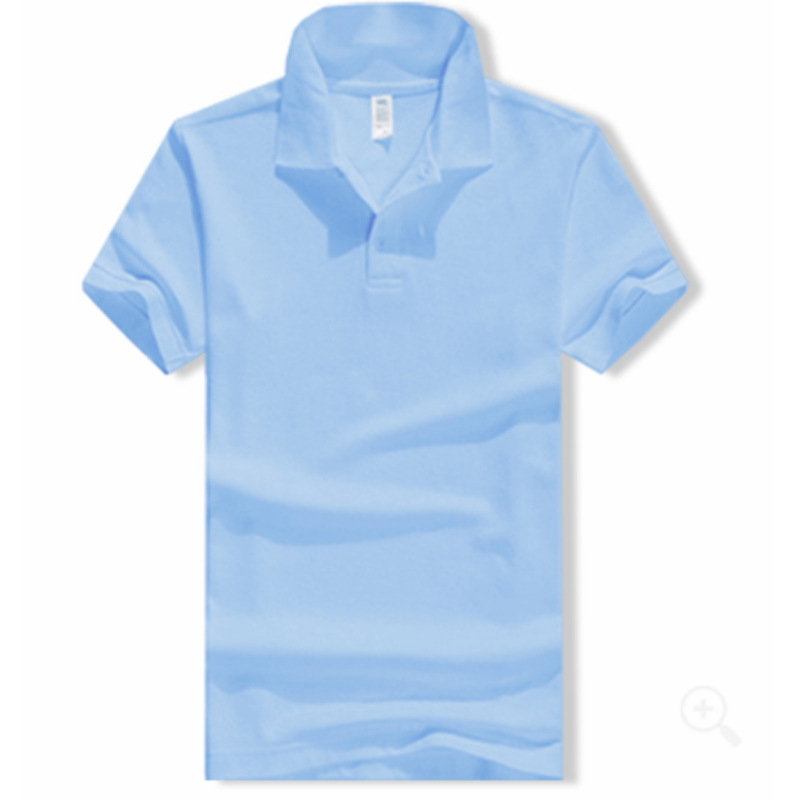 100% Cotton Polo Shirt Custom Logo Knitted Short Sleeves US Polo T Shirt for Men