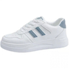Round Toe Side On Tennis Gym Jogging Sports Casual Shoes Solid Color Lace Up Custom Athletic Walking Platform Sneaker Women