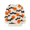  Children's Halloween Hoodie Fashion Print Crew-neck Pullover Baby Sweatshirt