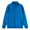 Stand Collar Sweater Hoodies No Hood Custom Design Zip Up Hoodies Jacket Coat for Men