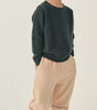 Kids Winter Thickened Wool Knitted Cardigan Sweater Children's Round Neck Chunky Knit Wholesale