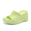 Women EVA Slides Shoes Multicolor Clogs with High Heel Women Platform Sandals
