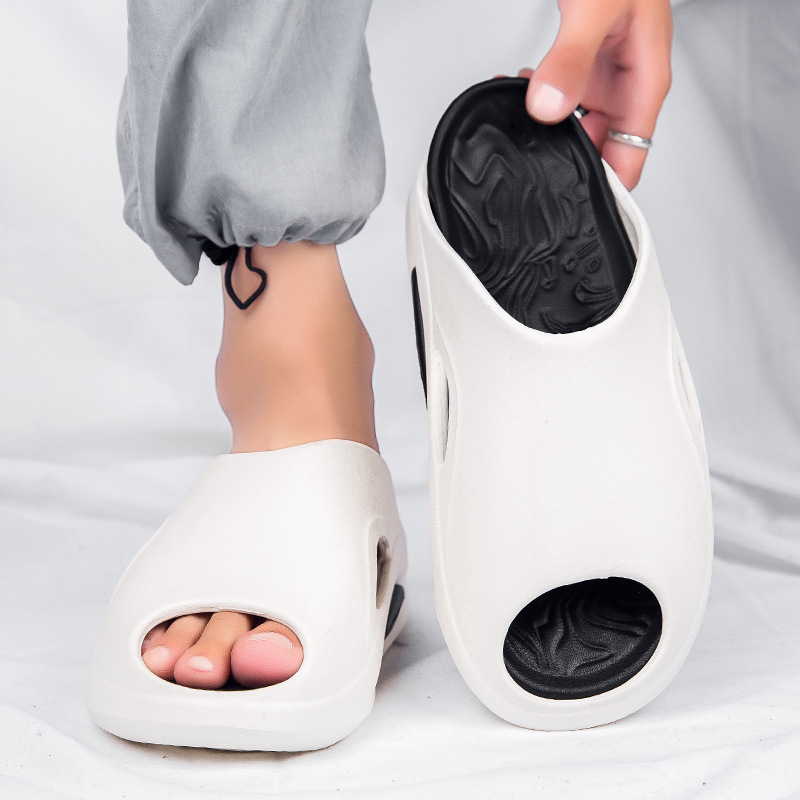 Eva Slide Non-Slip Beach Sandals Cloud Slippers Custom Logo Slippers Shoes