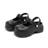 High Heels Lightweight Young Women Casual Platform Garden Shoes EVA Sandals Two Wear Barefoot Shoes