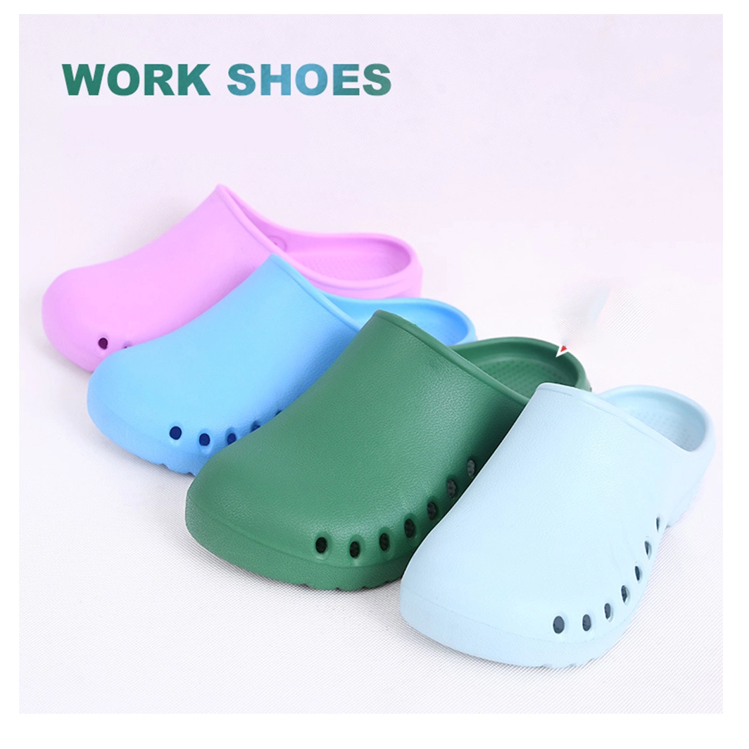 Woman Beach Sandals Garden Shoes Lightweight Men Clogs Hospital Doctor Nurse Surgical Shoes Casual Washable Clogs
