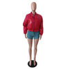 Winter Women's Warm Puffer Jacket Casual Zipper Ladies Down Crop Coats Fashion Girls Bubble Crop Coat Winter Puff Jacket