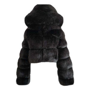 Winter Pink Women's Leather Plus Size Women's Top Jacket Short Women Faux Fur Coat