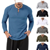 Custom Logo Men's Autumn O-neck Long Sleeved T-shirt Loose Fitting Pullover Casual Long Sleeved Men's T-shirt