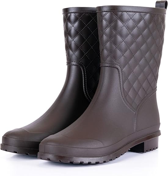 Mens Durable Anti-Slip Mud Garden Boots for Hunting Gardening Farming Fishing