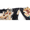 Sexy Jumpsuit Ladies Off The Shoulder Floral Print Jumpsuit