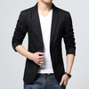 Men's Business Casual Solid Small Suit Cotton Men's Suit Jacket Top