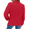 Wholesale Casual Ladies Slim-fit Office Blazers Lapel Cardigan Elegant Coat Suit Jacket Chic Outerwear