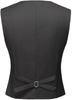 Women's 3 Piece Office Lady Business Suit Set Slim Fit Solid Blazer Vest Pant Set