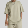  Cotton T Shirts Fashion Streetwear T Shirt Custom Logo Blank Plain Plus Size Men's T-shirts
