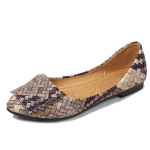 Fancy Pointed Toe Comfortable Women Casual Flat Shoes