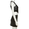 Pu Leather Women's Set Elegant Ladies 2 Piece Skirt Set