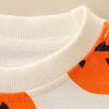  Children's Halloween Hoodie Fashion Print Crew-neck Pullover Baby Sweatshirt