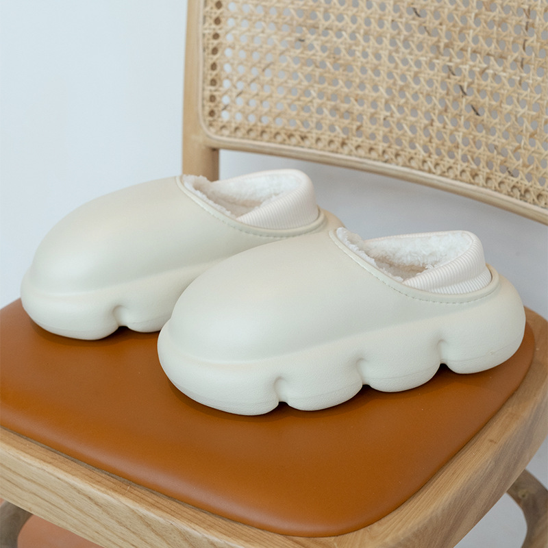 EVA Slippers Fashion Fur Keep Warm Female Slippers for Women Luxury