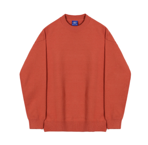 OEM & ODM Men Sweaters Cartoon Pullover Knitwear Fashion Knit Sweater Crew Neck Cotton Custom Sweater
