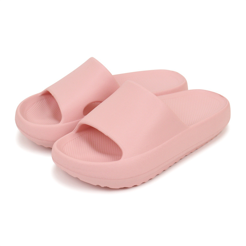 Ome Slippers Thick Platform Bathroom Cloud Slippers Non-slip Flip Flops Woman Sandals Indoor Slides Soft Sole Eva Fashion Mesh
