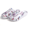 Fashion Beautiful Printing Ladies Nurse Clog Shoes Cheap Gardening Clog Slippers for Women 2024