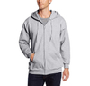 Custom Men's Pullover Oversized Zipper Unisex Heavy Weight Cotton Fleece Black Hoodie