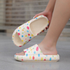 EVA Slippers Home Thick Sole Printed Slippers Mute Cloud EVA Indoor Outdoor Slippers