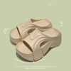 Thick Sole Eva Slippers Women Chunky Platform Wedge Beach Sandals Woman Slides Indoor Outdoor Summer Shoes