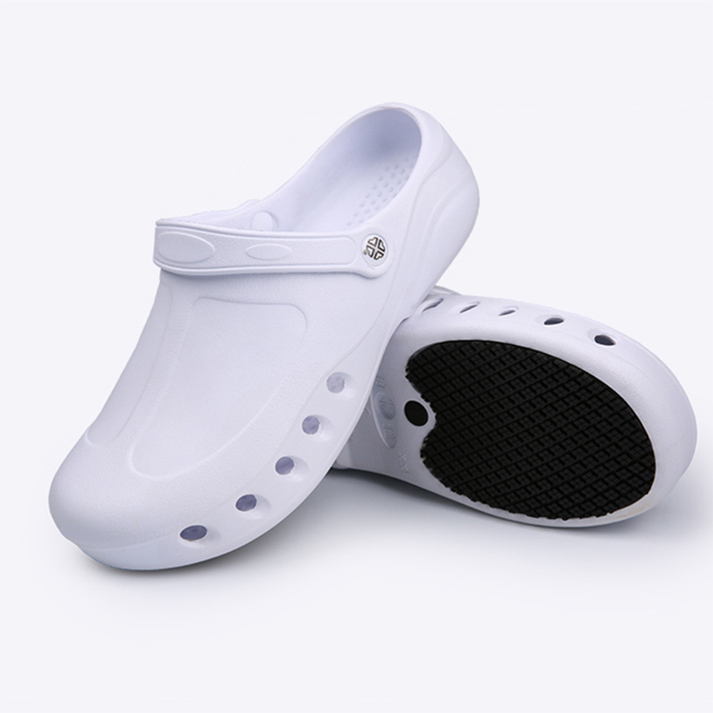 Fashion Customizable Hotel Nurse Chef Clog Kickers Shoes With Rubber Sole Man