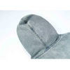 Custom Print Logo No String Acid Wash Hoodie Cotton Thick Design Streetwear Heavyweight Denim Oversize Men Hoodie
