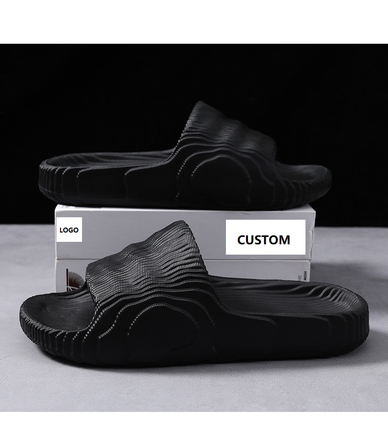 Flat Slides Shoes Summer Bath Beach Slippers EVA