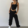 3 Pieces Tracksuit Custom Women Blank Sweatsuit