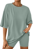 Womens 2 Piece Sets Lounge Matching Two Piece Summer Outfits