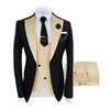 Men Suits Blazer 3 Pieces Elegant 2 Sets Luxury Wedding Business Vest Pants Coats Formal Jackets