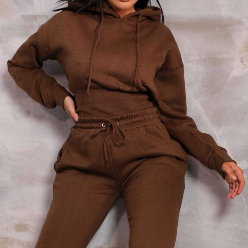 Custom Hoodie Sweatshirt Jogger Sweatpants Tracksuit Sets 