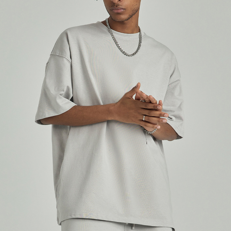  Cotton T Shirts Fashion Streetwear T Shirt Custom Logo Blank Plain Plus Size Men's T-shirts