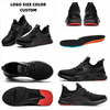Puncture Proof Indestructible Construction Safety Toe Tennis Sneakers Lightweight Work Shoes Waterproof Steel Toe Safety Shoes