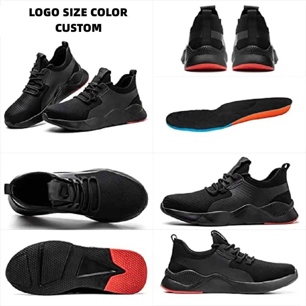 Puncture Proof Indestructible Construction Safety Toe Tennis Sneakers Lightweight Work Shoes Waterproof Steel Toe Safety Shoes