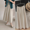 Casual Patchwork Belt Custom Skirt For Women