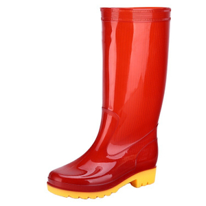 Fashion Comfortable Long Tube Ladies Wholesale Rain Boot Waterproof