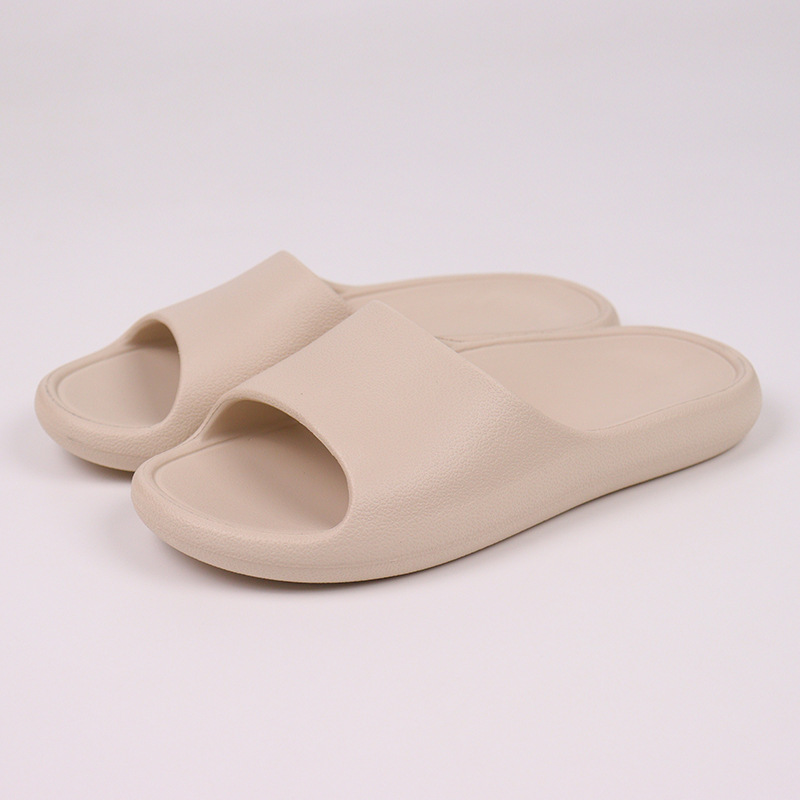 Custom Logo Printing Beach Summer Sandals Hot Unisex PVC Slipper Embossed Men And Women Slide for Bathroom