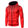  Plain Plus Size Blank Custom Printed Zip Up Gym Fitness Men Hoodies 